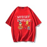 画像7: MYSTERY SIMPSONS Marge Simpson x Bart Simpson Logo T-shirt　ユニセックス 男女兼用 ミステリーシンプソンズ マージシンプソン × バートシンプソンロゴプリント 半袖 Tシャツ (7)