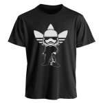 画像1: Unisex Parody Darth Vader Print  T-shirt  男女兼用 ユニセックスパロディダース・ベイダープリント 半袖 Tシャツ (1)
