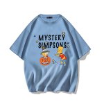 画像6: MYSTERY SIMPSONS Marge Simpson x Bart Simpson Logo T-shirt　ユニセックス 男女兼用 ミステリーシンプソンズ マージシンプソン × バートシンプソンロゴプリント 半袖 Tシャツ (6)