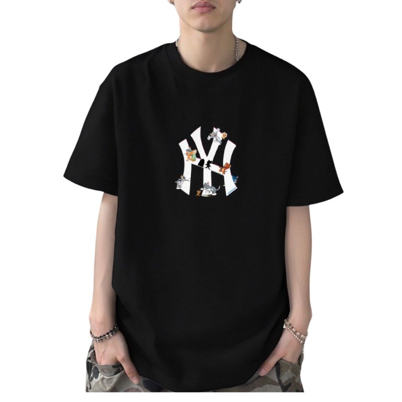 画像9: Unisex NY logo x Tom and Jerry Print  T-shirt  男女兼用 ユニセックスNY×トム＆ジェリープリント 半袖 Tシャツ (9)