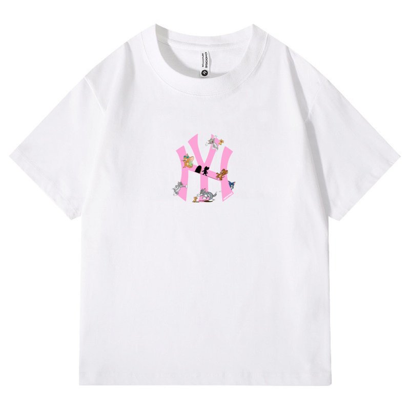画像2: Unisex NY logo x Tom and Jerry Print  T-shirt  男女兼用 ユニセックスNY×トム＆ジェリープリント 半袖 Tシャツ (2)