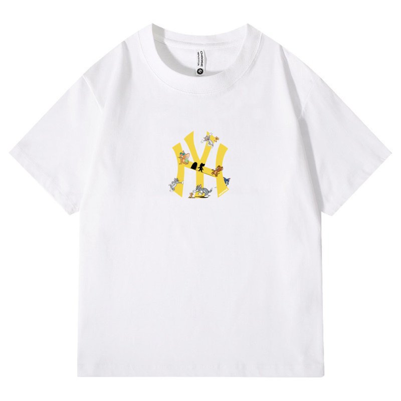 画像2: Unisex NY logo x Tom and Jerry Print  T-shirt  男女兼用 ユニセックスNY×トム＆ジェリープリント 半袖 Tシャツ (2)