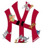 画像10: Unisex NY logo x Tom and Jerry Print  T-shirt  男女兼用 ユニセックスNY×トム＆ジェリープリント 半袖 Tシャツ (10)