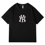 画像1: Unisex NY logo x Tom and Jerry Print  T-shirt  男女兼用 ユニセックスNY×トム＆ジェリープリント 半袖 Tシャツ (1)
