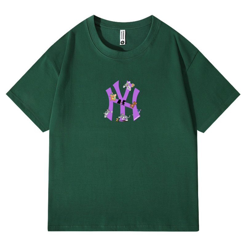 画像6: Unisex NY logo x Tom and Jerry Print  T-shirt  男女兼用 ユニセックスNY×トム＆ジェリープリント 半袖 Tシャツ (6)