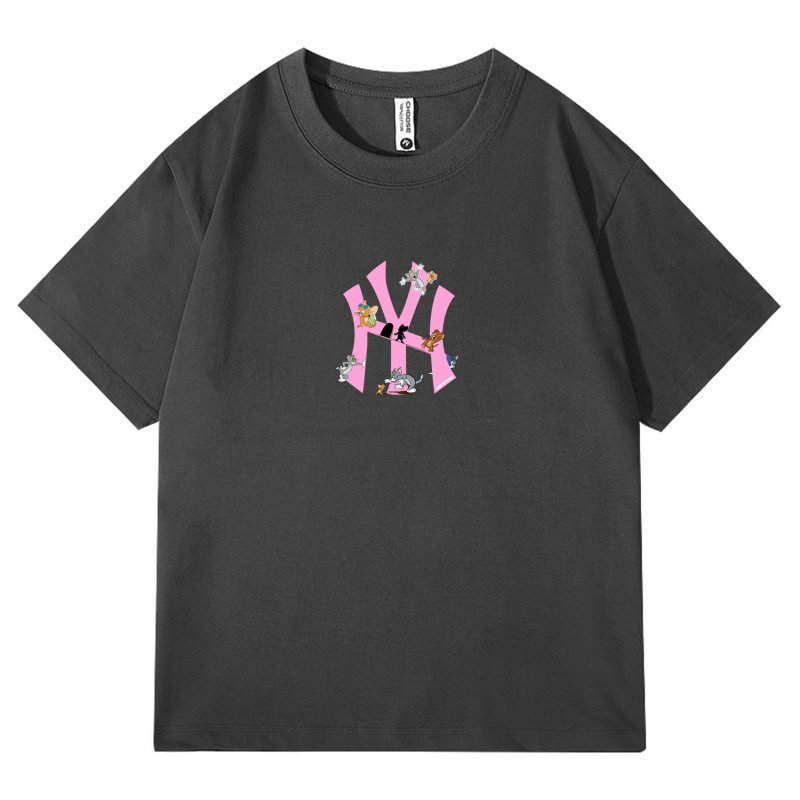 画像4: Unisex NY logo x Tom and Jerry Print  T-shirt  男女兼用 ユニセックスNY×トム＆ジェリープリント 半袖 Tシャツ (4)