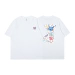 画像2: KAWS Bear Print short sleeve T-shirt  ユニセックス 男女兼用カウズベアポッププリント 半袖Tシャツ (2)
