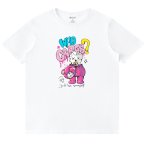 画像1: Unisex black white who cares Costume kaws Skull Print  T-shirt  男女兼用 ユニセックススカルカスタムカウズプリント 半袖 Tシャツ (1)