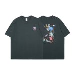 画像4: KAWS Bear Print short sleeve T-shirt  ユニセックス 男女兼用カウズベアポッププリント 半袖Tシャツ (4)