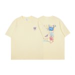 画像3: KAWS Bear Print short sleeve T-shirt  ユニセックス 男女兼用カウズベアポッププリント 半袖Tシャツ (3)