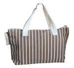 画像2: Snoopy & Woodstock Canvas Horizontal Tote Bag　スヌーピー＆ウッドストックキャンバストートバッグ (2)