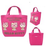 画像9: Hawaii Suntan Kitty Canvas Tote Shoulder Bag Shopping Eco Bag　ハワイ日焼けキティーキャンバストートショルダーバッグ通勤通学ショッピング (9)