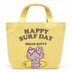 画像3: Hawaii Suntan Kitty Canvas Tote Shoulder Bag Shopping Eco Bag　ハワイ日焼けキティーキャンバストートショルダーバッグ通勤通学ショッピング (3)