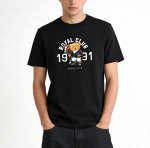 画像2: Unisex Royal Club Bear & Horse Print T-shirt  男女兼用 ユニセックスローヤルクラブベア＆ホースプリント 半袖 Tシャツ (2)