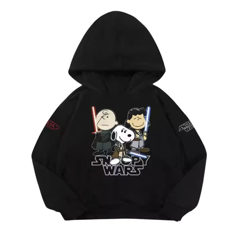 画像9: Unisex NASA SNOOPY PEANUTS WARS and THE FORCE IS STRONG WITH THIS ONE STAR WARS print Sweat Hoodie 男女兼用 ナサ スターウォーズ ×スヌーピー プリント スウェット パーカー  ユニセックス ムービー (9)