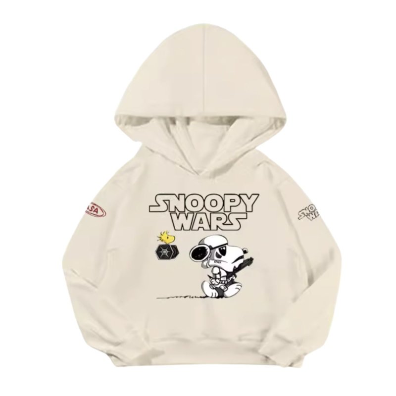 画像1: Unisex NASA SNOOPY PEANUTS WARS and THE FORCE IS STRONG WITH THIS ONE STAR WARS print Sweat Hoodie 男女兼用 ナサ スターウォーズ ×スヌーピー プリント スウェット パーカー  ユニセックス ムービー (1)