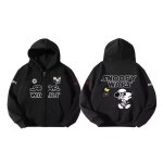 画像11: Unisex SNOOPY PEANUTS WARS and THE FORCE IS STRONG WITH THIS ONE STAR WARS print Sweat Zip-up Hoodie 男女兼用 スターウォーズ ×スヌーピー プリント スウェット ジップアップ パーカー  ユニセックス ムービー (11)