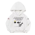 画像4: Unisex NASA SNOOPY PEANUTS WARS and THE FORCE IS STRONG WITH THIS ONE STAR WARS print Sweat Hoodie 男女兼用 ナサ スターウォーズ ×スヌーピー プリント スウェット パーカー  ユニセックス ムービー (4)