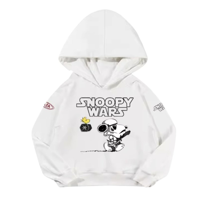 画像4: Unisex NASA SNOOPY PEANUTS WARS and THE FORCE IS STRONG WITH THIS ONE STAR WARS print Sweat Hoodie 男女兼用 ナサ スターウォーズ ×スヌーピー プリント スウェット パーカー  ユニセックス ムービー (4)