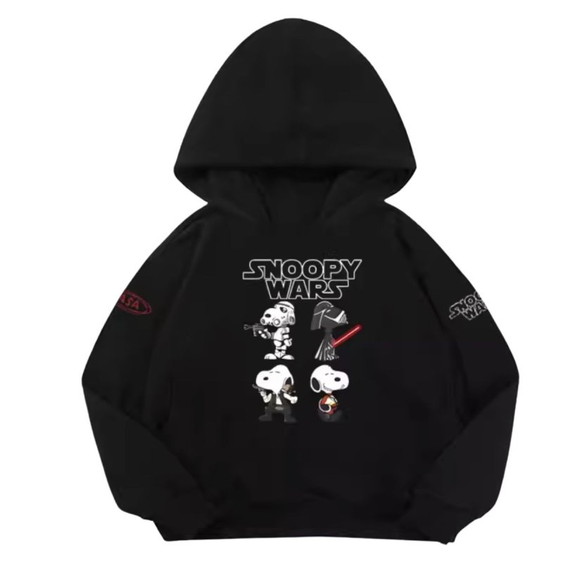 画像10: Unisex NASA SNOOPY PEANUTS WARS and THE FORCE IS STRONG WITH THIS ONE STAR WARS print Sweat Hoodie 男女兼用 ナサ スターウォーズ ×スヌーピー プリント スウェット パーカー  ユニセックス ムービー (10)