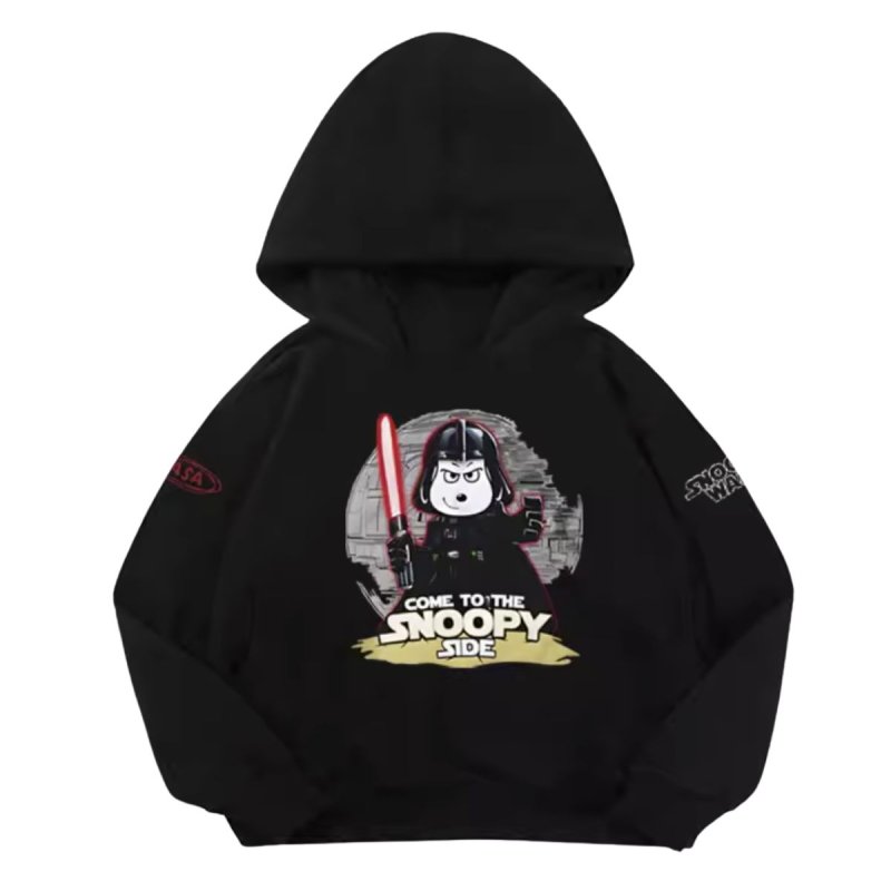 画像7: Unisex NASA SNOOPY PEANUTS WARS and THE FORCE IS STRONG WITH THIS ONE STAR WARS print Sweat Hoodie 男女兼用 ナサ スターウォーズ ×スヌーピー プリント スウェット パーカー  ユニセックス ムービー (7)
