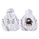 画像1: Unisex SNOOPY PEANUTS WARS and THE FORCE IS STRONG WITH THIS ONE STAR WARS print Sweat Zip-up Hoodie 男女兼用 スターウォーズ ×スヌーピー プリント スウェット ジップアップ パーカー  ユニセックス ムービー (1)