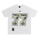画像3: Unisex PAWCEE 77 Camouflage Number Print  T-shirt  男女兼用 ユニセックスPAWCEE 迷彩カモフラージュ77ナンバープリント 半袖 Tシャツ (3)