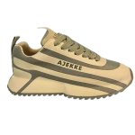 画像2: Platform Thick Sole Fabric Lace-Up Sneakers　男女兼用ユニセックスプラットフォーム厚底ファブリックレースアップスニーカー シューズ (2)