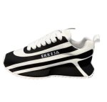 画像1: Platform Thick Sole Fabric Lace-Up Sneakers　男女兼用ユニセックスプラットフォーム厚底ファブリックレースアップスニーカー シューズ (1)