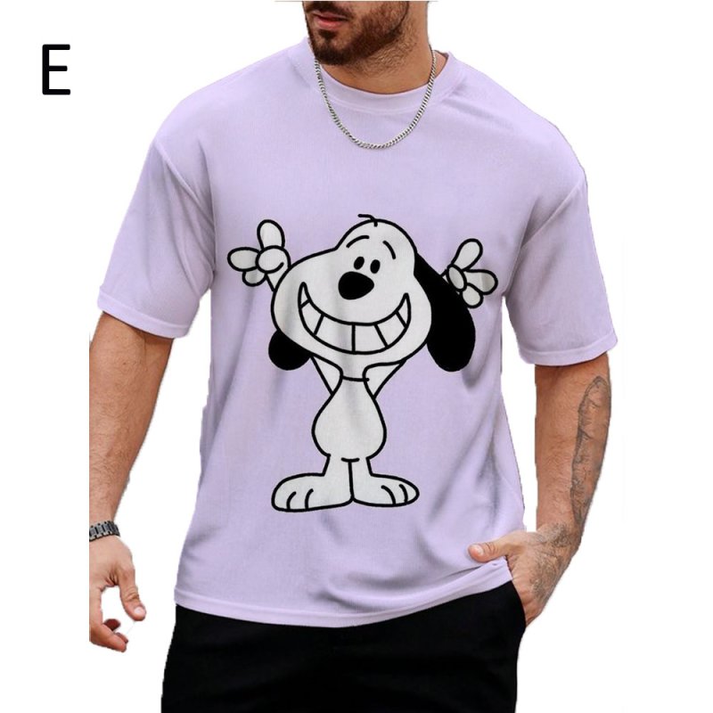 画像6: Uniex Big Snoopy Print  T-shirt  男女兼用 ユニセックスビッグスヌーピープリント 半袖 Tシャツ (6)