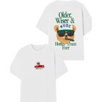 画像1: Unisex Stylish Driving Bear Print  T-shirt  男女兼用 ユニセックスドライビングおしゃれベア熊プリント 半袖 Tシャツ (1)