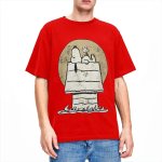 画像1: Uniex Nap Snoopy Vintage Print  T-shirt  男女兼用 ユニセックスナップスヌーピーヴィンテージスタイルプリント 半袖 Tシャツ (1)