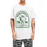 画像1: Uniex 1974 Snoopy Print  T-shirt  男女兼用 ユニセックス1974 Snoopyスヌーピープリント 半袖 Tシャツ (1)