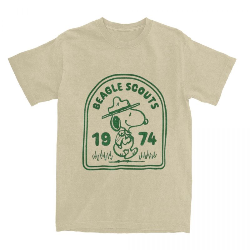 画像3: Uniex 1974 Snoopy Print  T-shirt  男女兼用 ユニセックス1974 Snoopyスヌーピープリント 半袖 Tシャツ (3)