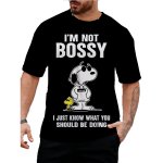 画像1: Uniex Big Snoopy Print  T-shirt  男女兼用 ユニセックスビッグスヌーピープリント 半袖 Tシャツ (1)