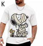 画像12: Uniex Big Snoopy Print  T-shirt  男女兼用 ユニセックスビッグスヌーピープリント 半袖 Tシャツ (12)