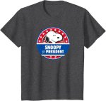 画像5: Uniex President Print Snoopy  T-shirt  男女兼用 ユニセックスプレジデントスヌーピープリント 半袖 Tシャツ (5)