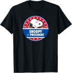 画像3: Uniex President Print Snoopy  T-shirt  男女兼用 ユニセックスプレジデントスヌーピープリント 半袖 Tシャツ (3)