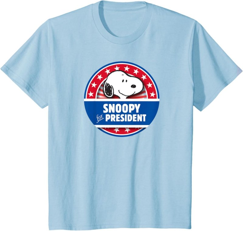 画像8: Uniex President Print Snoopy  T-shirt  男女兼用 ユニセックスプレジデントスヌーピープリント 半袖 Tシャツ (8)