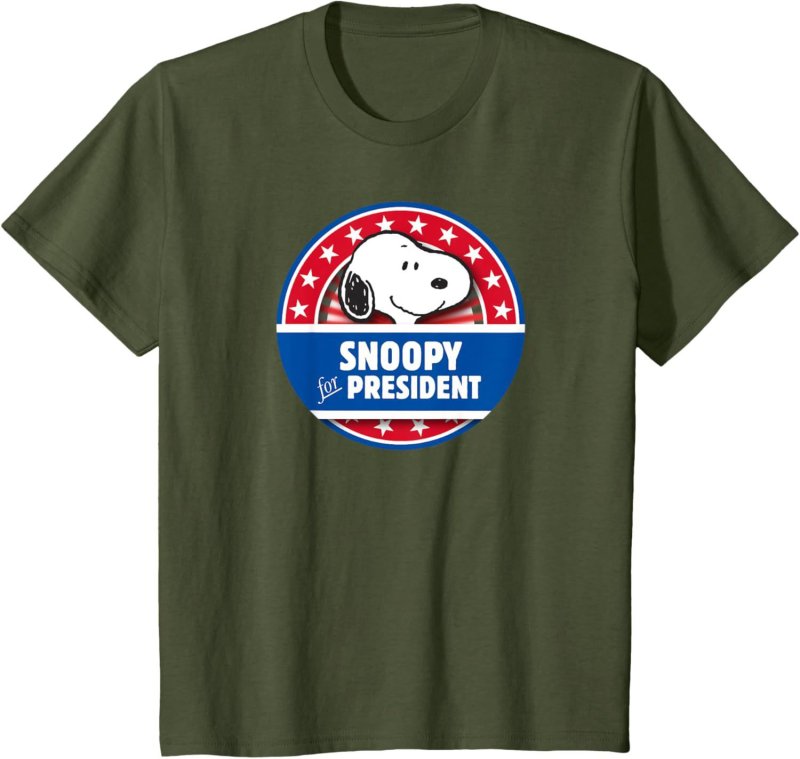 画像7: Uniex President Print Snoopy  T-shirt  男女兼用 ユニセックスプレジデントスヌーピープリント 半袖 Tシャツ (7)