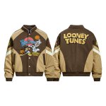 画像3: Unisex Bugs Bunny & Looney Tunes Racing Jacket stadium jacket baseball uniform blouson ユニセックス 男女兼用 バックスバニー ＆ ルーニーテューンズ レーシングジャケット スタジアムジャンパー スタジャン MA-1 ボンバー ジャケット ブルゾン (3)