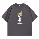 画像3: Uniex Tom & Jerry Tom drawing Tom print  T-shirt  男女兼用 ユニセックストムとジェリースケッチトムプリント 半袖 Tシャツ (3)