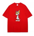 画像5: Uniex Tom & Jerry Tom drawing Tom print  T-shirt  男女兼用 ユニセックストムとジェリースケッチトムプリント 半袖 Tシャツ (5)