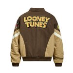 画像2: Unisex Bugs Bunny & Looney Tunes Racing Jacket stadium jacket baseball uniform blouson ユニセックス 男女兼用 バックスバニー ＆ ルーニーテューンズ レーシングジャケット スタジアムジャンパー スタジャン MA-1 ボンバー ジャケット ブルゾン (2)