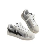 画像4: Lightning pattern lace-up sneakers　男女兼用ユニセックスライトニングレースアップスニーカー シューズ (4)