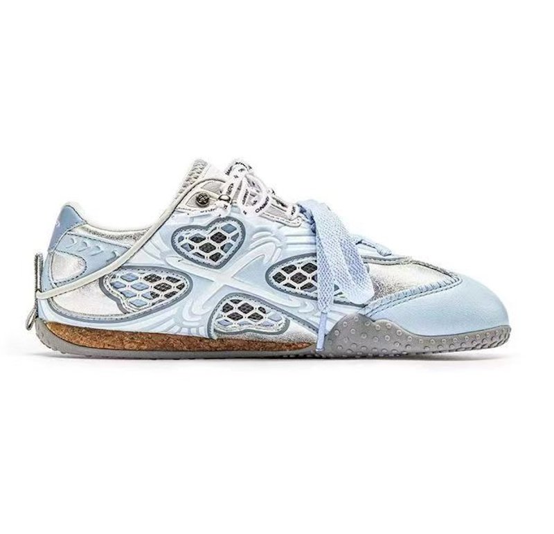 画像5: Four-Leaf Clover Lace-Up Sneakers　四つ葉クローバーレースアップスニーカー (5)