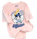 画像7: Uniex  NY Batter Mickey Mouse print  T-shirt  男女兼用 ユニセックスNYバッターミッキーマウスプリント 半袖 Tシャツ (7)