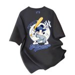 画像4: Uniex  NY Batter Mickey Mouse print  T-shirt  男女兼用 ユニセックスNYバッターミッキーマウスプリント 半袖 Tシャツ (4)