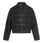 画像1: Fireman Gemstone Buckle Design Denim Jacket　ジェムストーン バックル デニム ファイアーマンジャケット Gジャン (1)