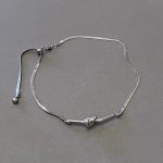 画像7:  Loop Snake Chain Necklace　ユニセックス 男女兼用 ループスネークチェーン ネックレス (7)